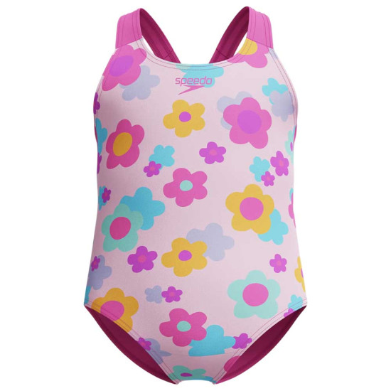 Speedo Βρεφικό ολόσωμο μαγιό Print Racerback Swimsuit